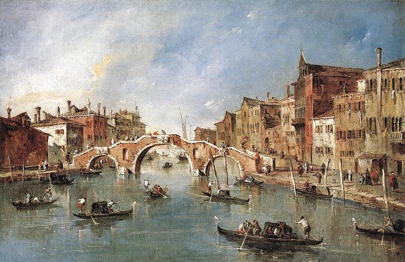 Arched Bridge at Cannaregio